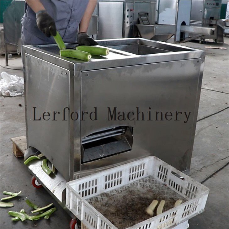 yellow banana peeling machine